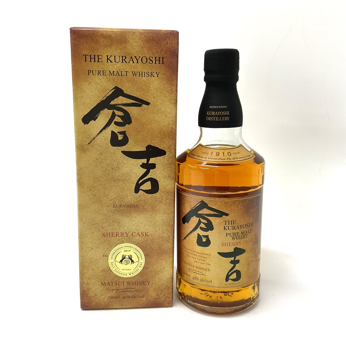 マツイピュアモルトウイスキー倉吉 シェリーカスク 700ml(熨斗対応 可)