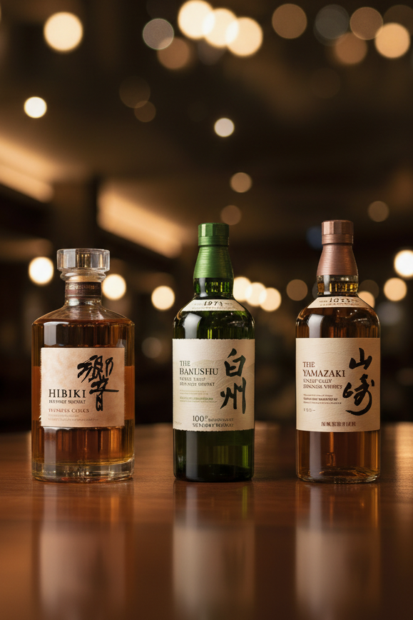 ジャパニーズウイスキー飲み比べセット ジャパニーズウイスキー飲み比べセット【限定3セット】 – 【日本酒と