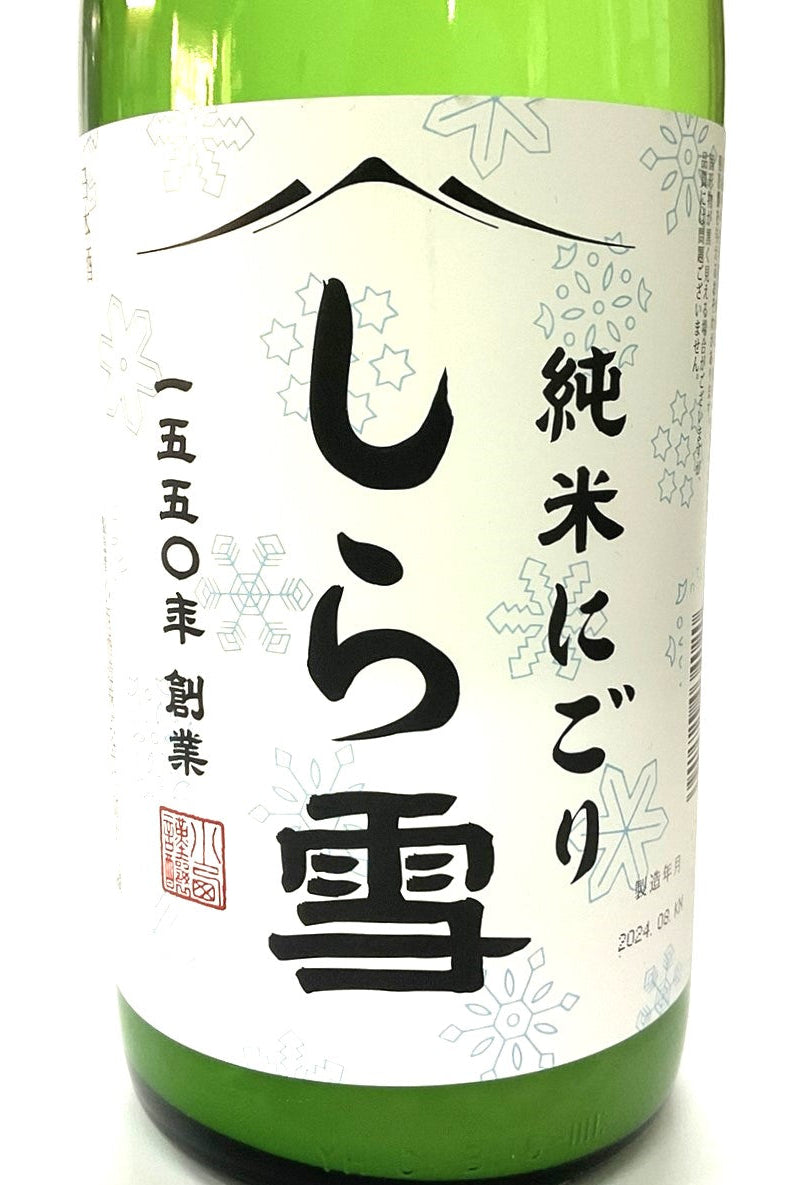 日本酒,白雪,純米,にごり,しら雪,1800ml