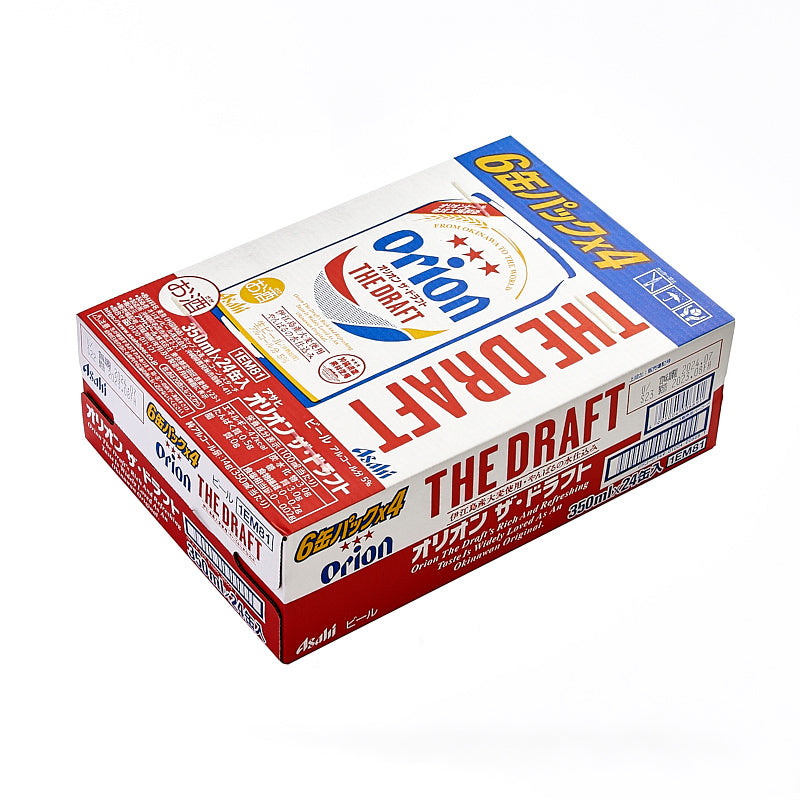オリオンTHE DRAFT 350ml24缶2箱（賞味期限2025/10〜11） オリオン THE DRAFT 350ml 24缶（賞味期限:2025/11） - メルカリ