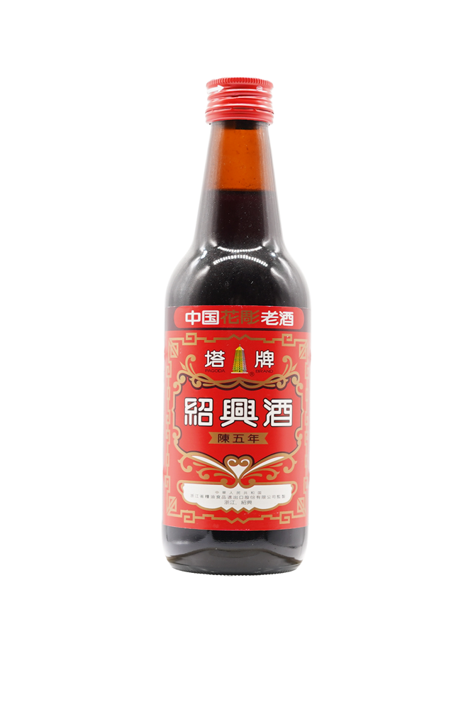 紹興酒,花彫,陳5年,360ml