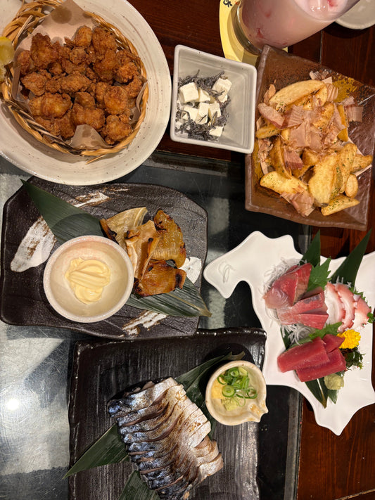 お酒日記：居酒屋さんへ！