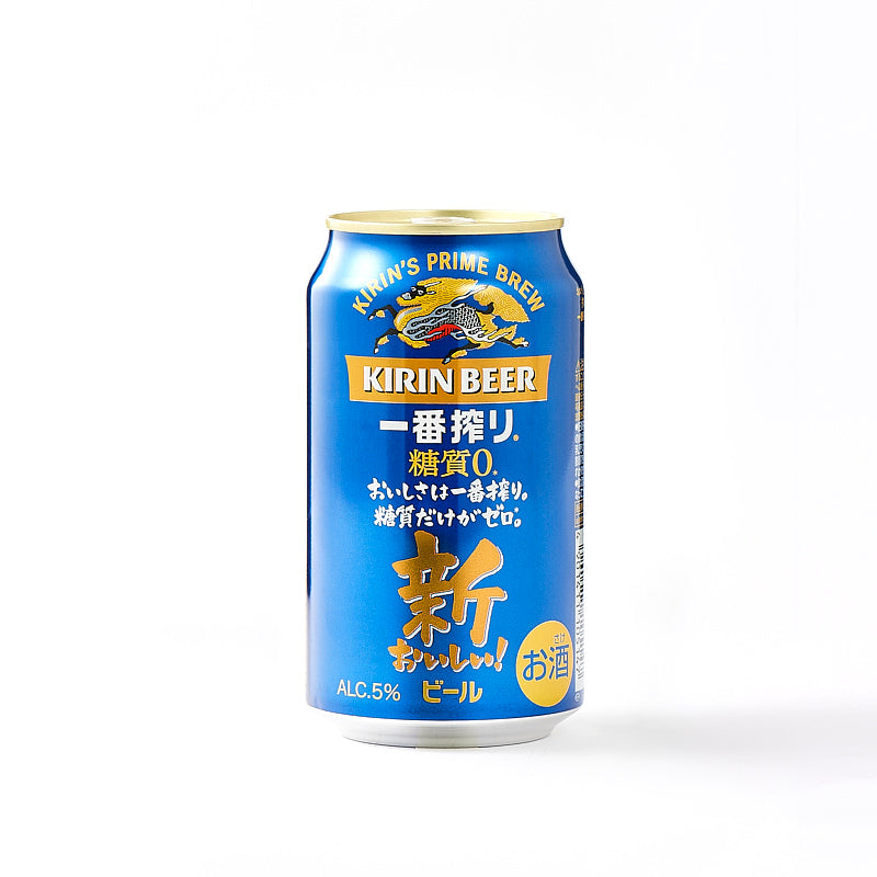 キリンビール　一番搾り　糖質ゼロ　350ml×24缶 (ケース) (熨斗対応可)