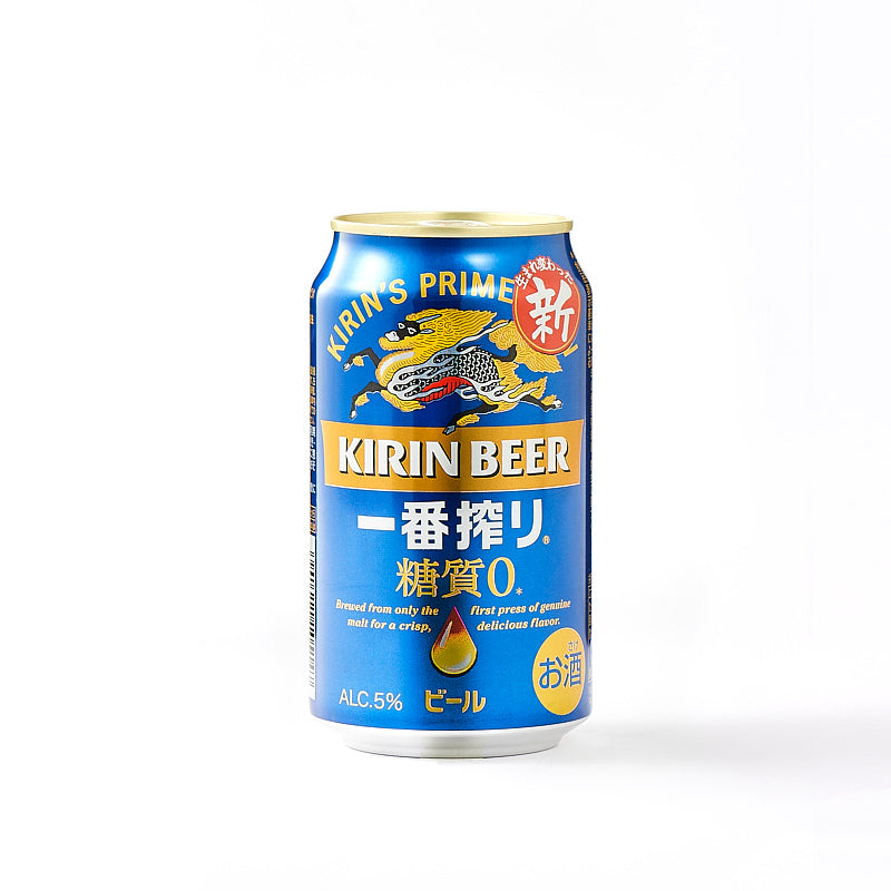 キリンビール　一番搾り　糖質ゼロ　350ml×24缶 (ケース) (熨斗対応可)