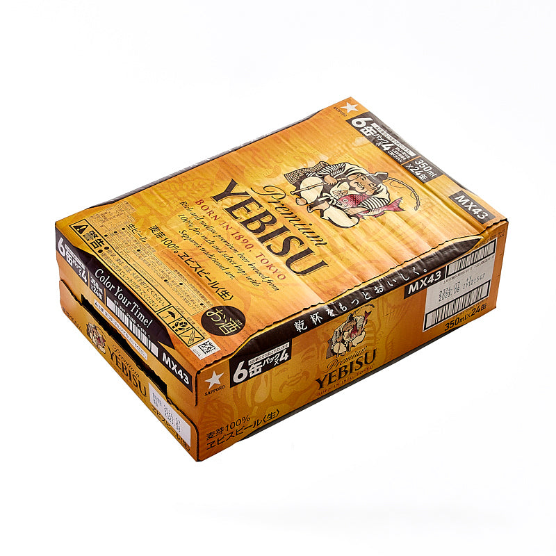 エビスビール　350ml×24缶 (ケース) (熨斗対応可)