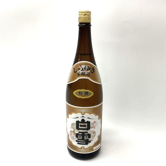 本醸造　特選　白雪　1800ml