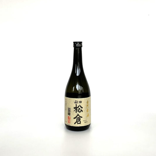 【限定２本】出羽鶴　自然米酒　松倉　720ml