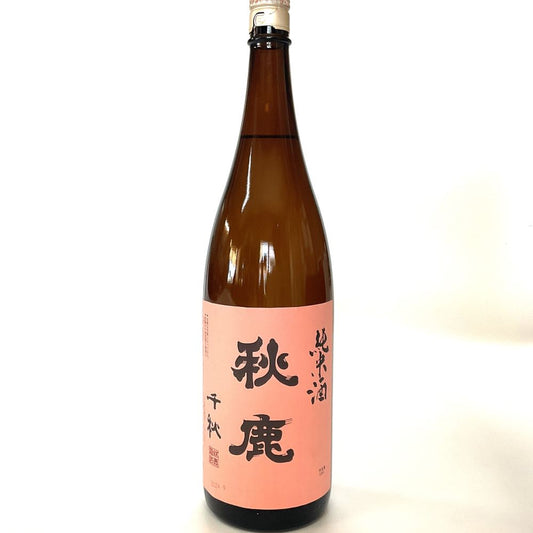 純米酒　秋鹿　千秋　1800ml