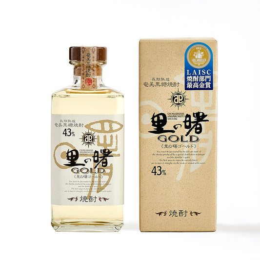 里の曙　ゴールド (黒糖)　43° 720ml (熨斗対応可)