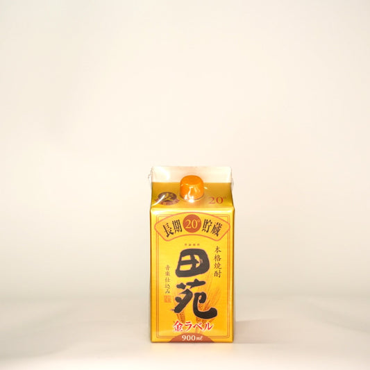 田苑　(麦)　金ラベル20゜ 900ml