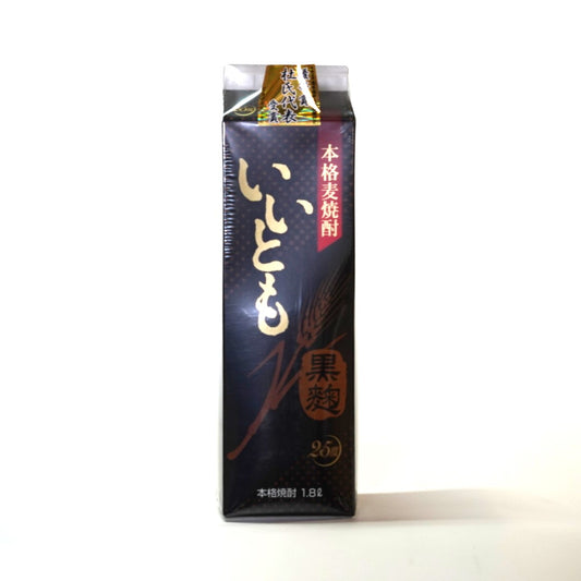 本格麦焼酎　いいとも　黒麹  1800ml
