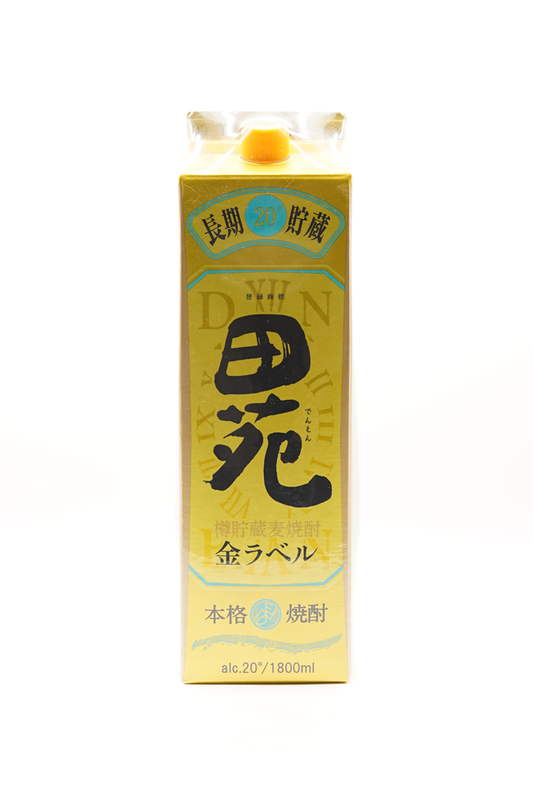 焼酎,麦,麦焼酎,金ラベル,1800ml