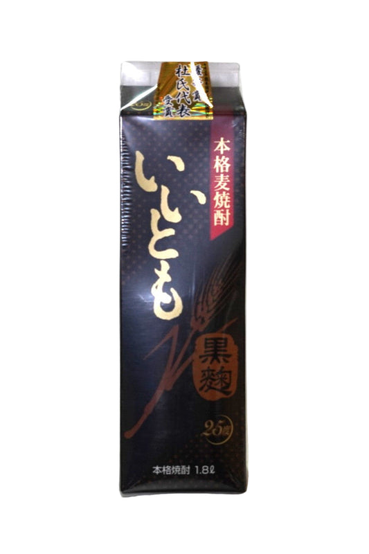 焼酎,いいとも,黒麹,麦,1800ml