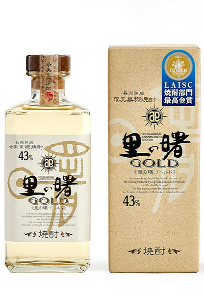 焼酎,里の曙,ゴールド,奄美,黒糖焼酎,720ml
