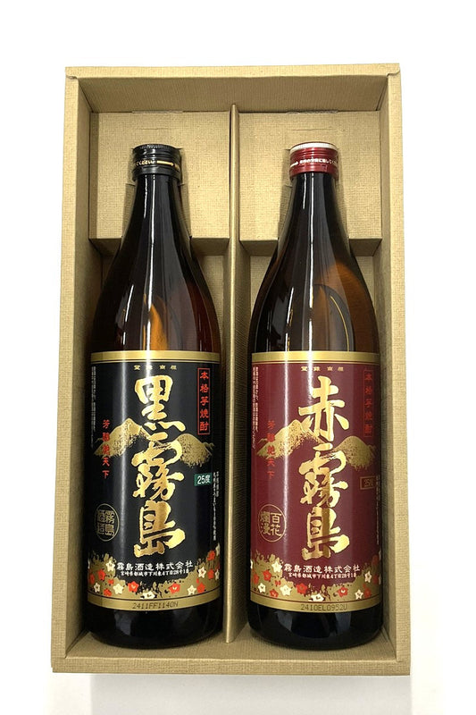焼酎,霧島,赤霧島,黒霧島,セット,ギフト,飲み比べ,900ml