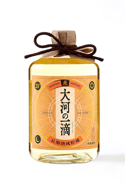 焼酎,長期熟成貯蔵,大河の一滴,麦,720ml