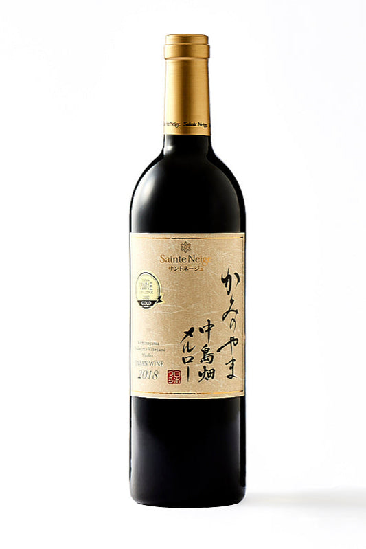 ワイン,赤,かみのやま,山形,中島畑,メルロー,爽やか,750ml